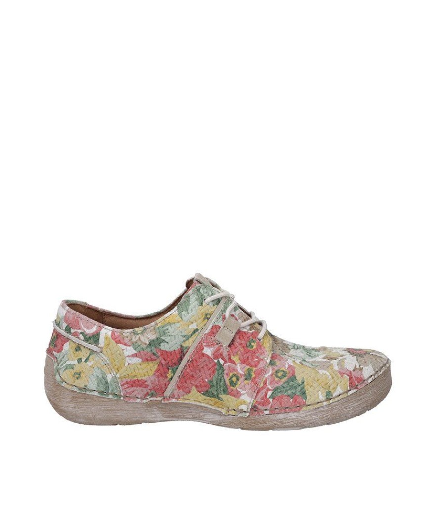 Josef Seibel Josef Seibel Pretty Rose Multi Leather Lace Up Shoe Online