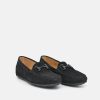 Vittoria Mengoni Vittoria Mengoni Plush Black Loafers New