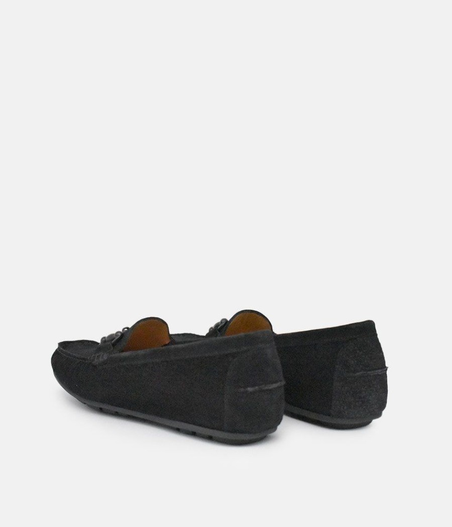 Vittoria Mengoni Vittoria Mengoni Plush Black Loafers New