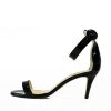 Cinderella Shoes Cinderella Vegan Shoes Barely There Black Patent Sandals Hot