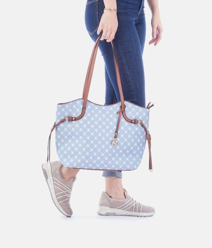 Rieker Rieker Pretty Blue Shopper Bag Clearance