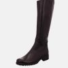 Semler Semler Premium Black Leather Long Boots Clearance