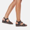 Remonte Remonte Stylish Black Strappy Wedge Sandals Best