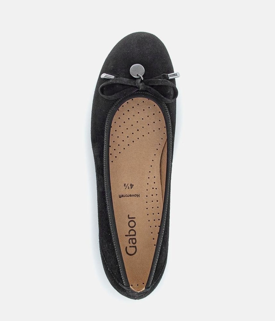 Gabor Gabor Plush Suede Ballet Flats Online