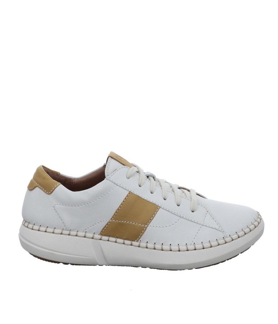 Josef Seibel Josef Seibel Fab White/Yellow Fashion Trainer Online