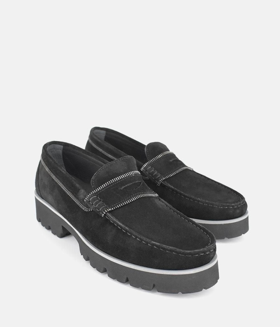 Vittoria Mengoni Vittoria Mengoni Plush Black Premium Loafers Hot