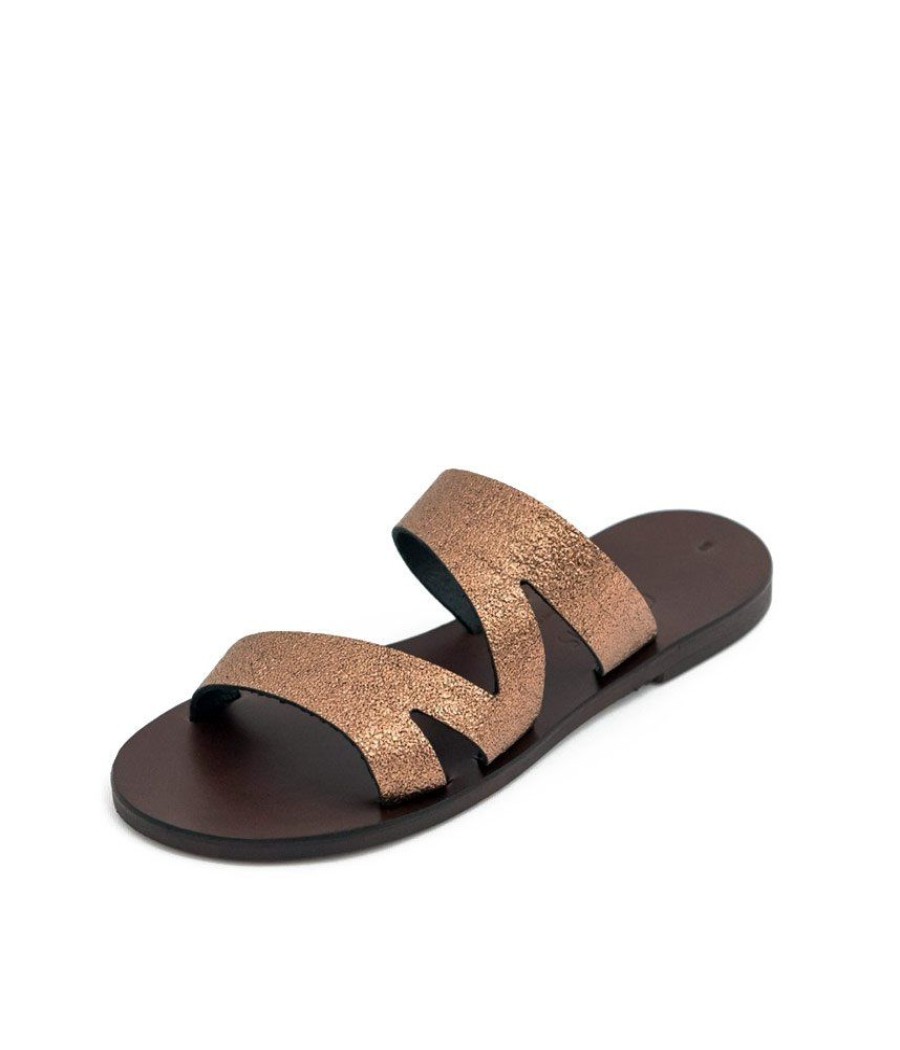 Glaritis Glaritis Stylish Brown Danaides Sandals Hot