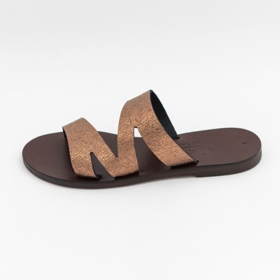 Glaritis Glaritis Stylish Brown Danaides Sandals Hot