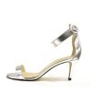 Cinderella Shoes Cinderella Vegan Shoes Barely There Metallic Silver Sandals Best