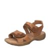 Josef Seibel Josef Seibel Versatile Camel Combi Leather Walking Sandal New