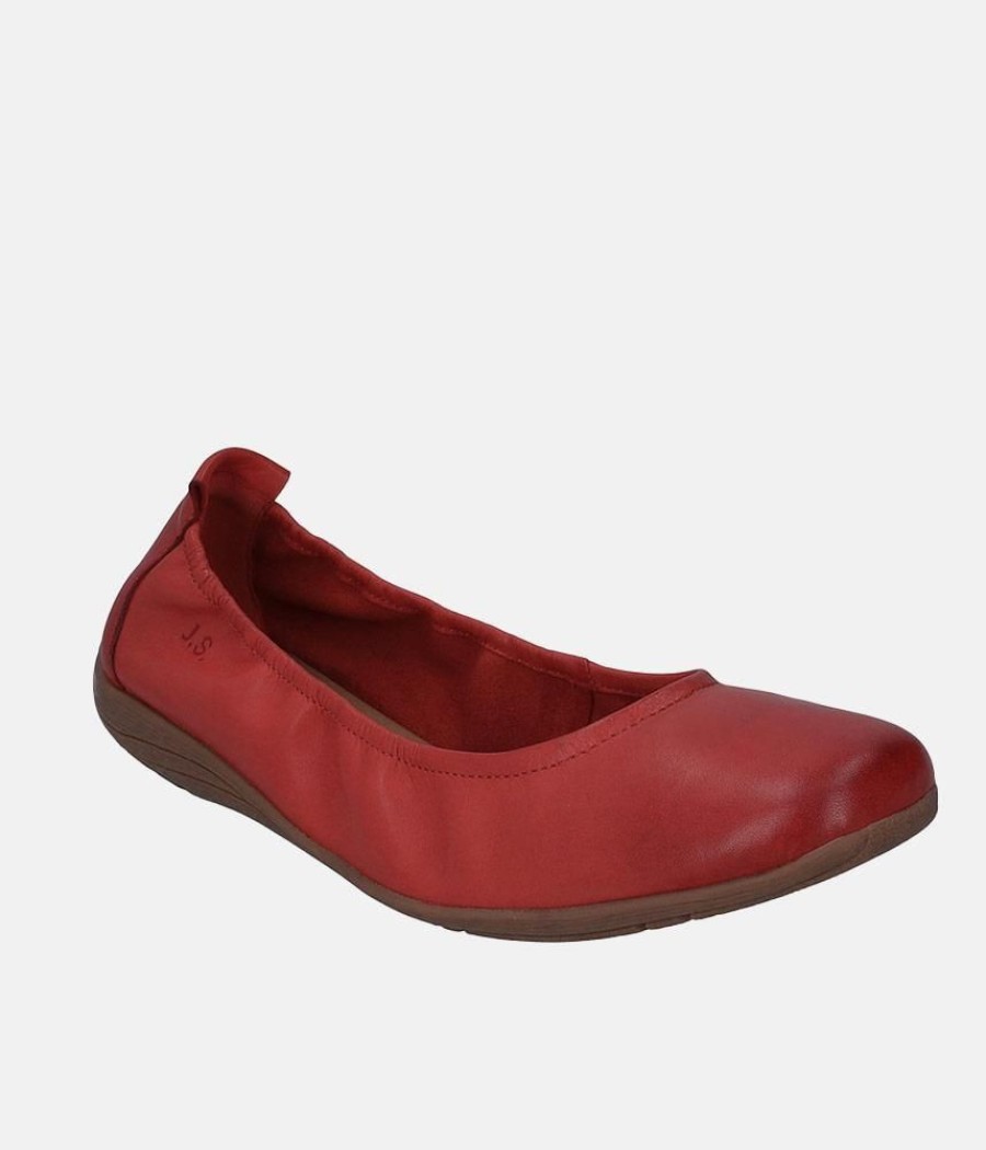 Josef Seibel Josef Seibel Pretty Red Ballet Flats Online