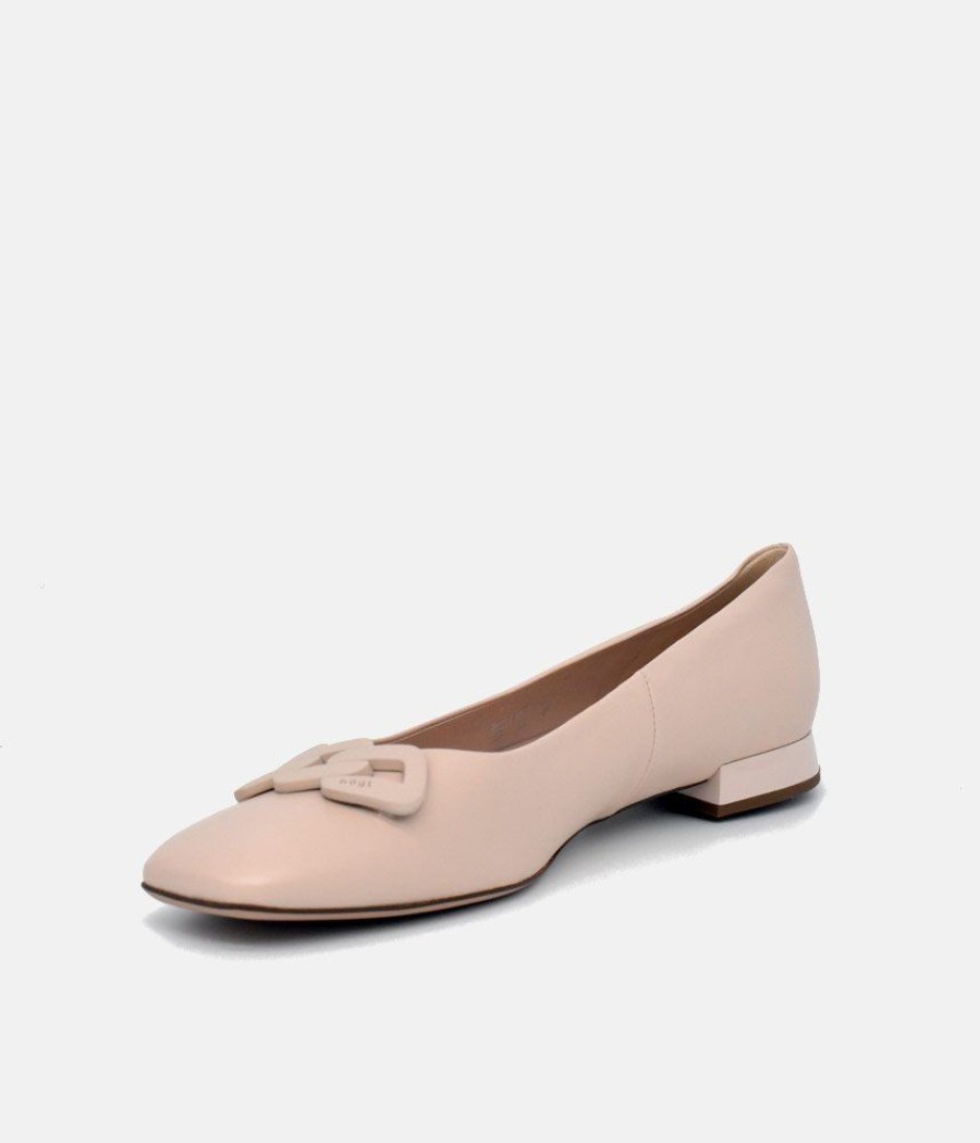 Hogl Hogl Stylish Neutral Ballerina Flats Online