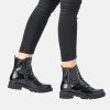 Remonte Remonte Stylish Chunky Black Ankle Boots New