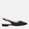 Hogl Hogl Stylish Navy Suede Slingbacks Hot