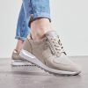 Waldlaufer Waldlaufer Fashionable Taupe Combi Trainers New