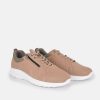 Forelli Forelli Beige Nubuck Orthopedic Comfort Sneakers New