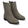 Andres Machado Andres Machado Grey Suedette Ankle Boots Hot