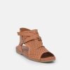 Palmiya Pretty Brown Open Toe Sandal Booties Clearance