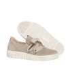 Gabor Gabor Glam Velour Beige Slip On Trainers Best