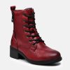 Mustang Mustang Stylish Red Ankle Boots Best