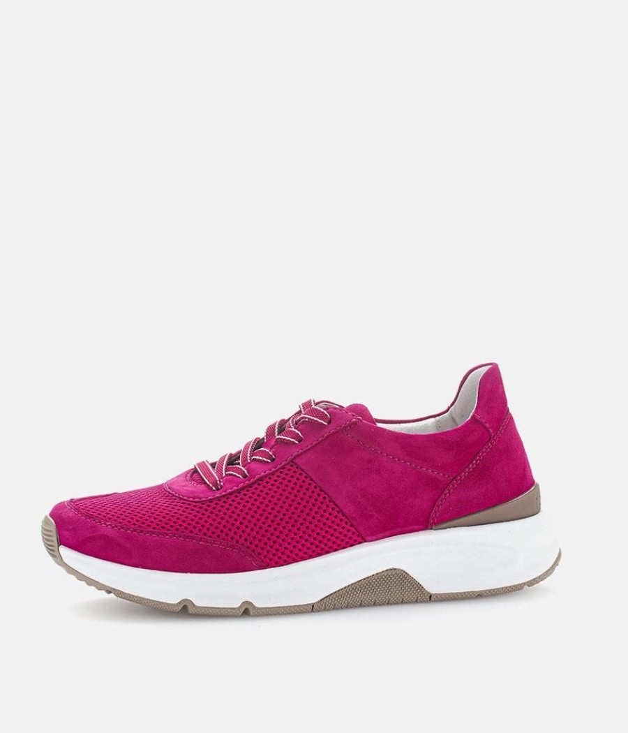 Gabor Gabor Fab Pink Rolling Soft Trainers Hot