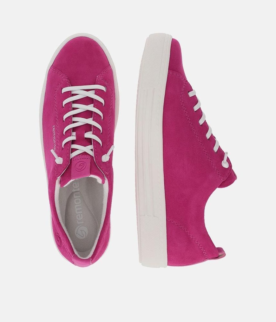 Remonte Remonte Trendy Pink Low Top Trainers Online