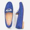 Vittoria Mengoni Vittoria Mengoni Premium Royal Blue Loafers Clearance