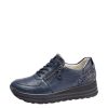 Waldlaufer Waldlaufer Stylish Navy Lace Up Sneakers New