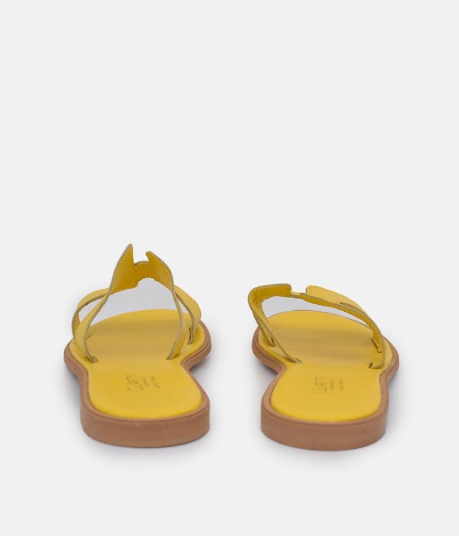 Glaritis Glaritis Cute Yellow Sandals Online