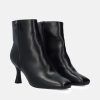 Andres Machado Stylish Black High Heel Ankle Boots Hot