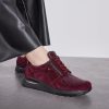 Waldlaufer Waldlaufer Fashionable Burgundy Combi Trainers New