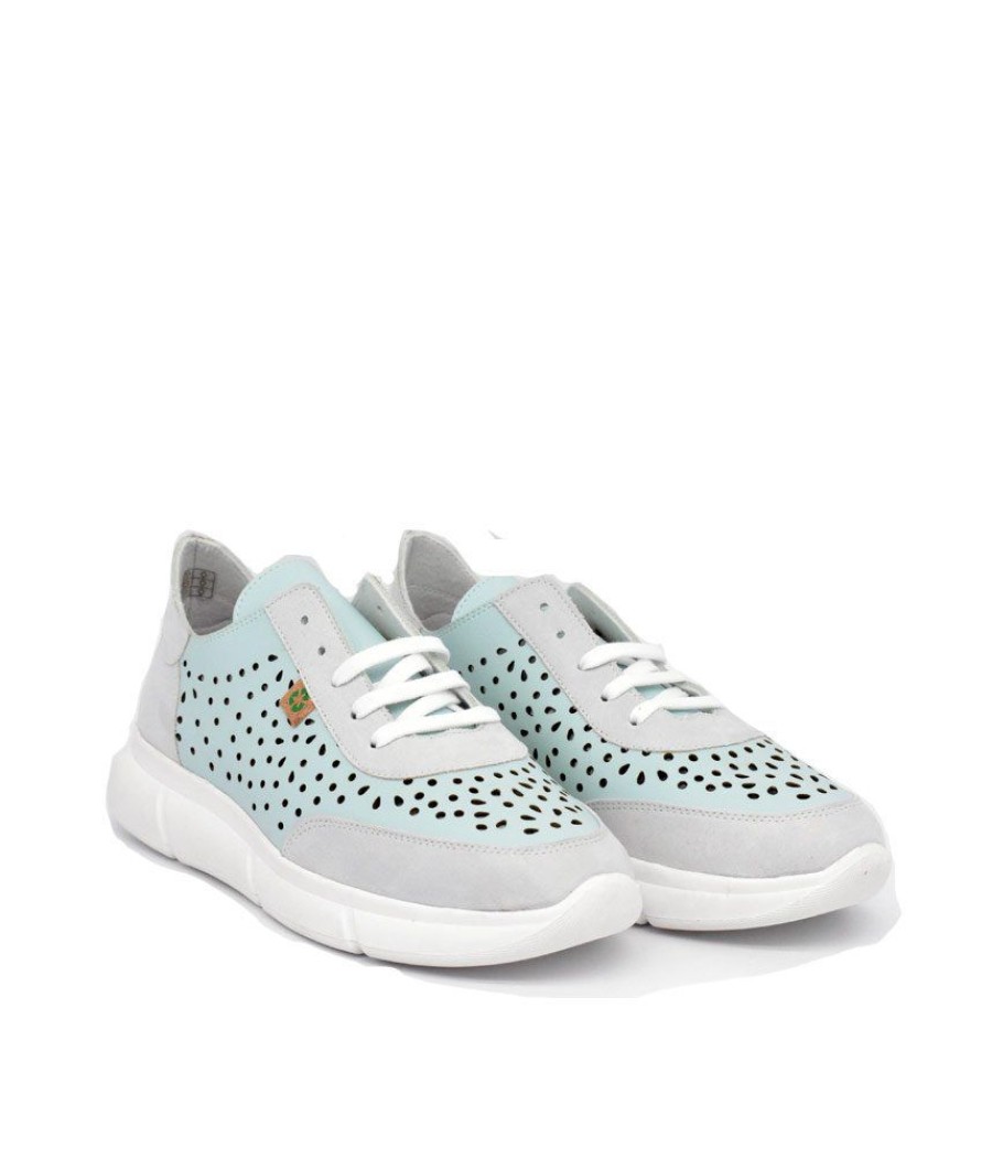 Cinderella Shoes Cinderella Vegan Chunky Mint Combi Sneaker Wholesale