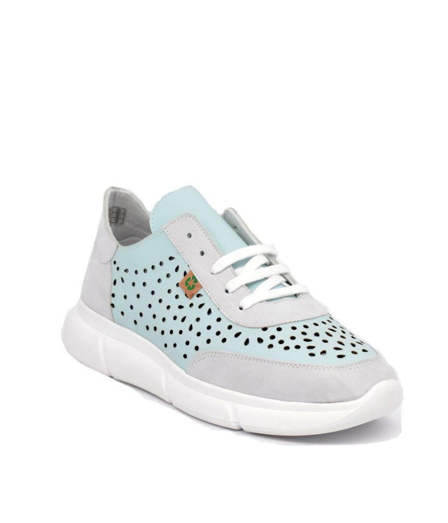 Cinderella Shoes Cinderella Vegan Chunky Mint Combi Sneaker Wholesale