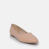 Belle & Lucy Belle & Lucy Classic Beige Pointy Ballet Flats Hot