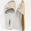 Emma Versatile Chic Beige Suede Slides Best