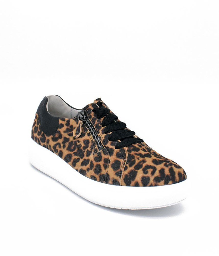 Waldlaufer Waldlaufer Fashionable Leopard Print Trainers Online