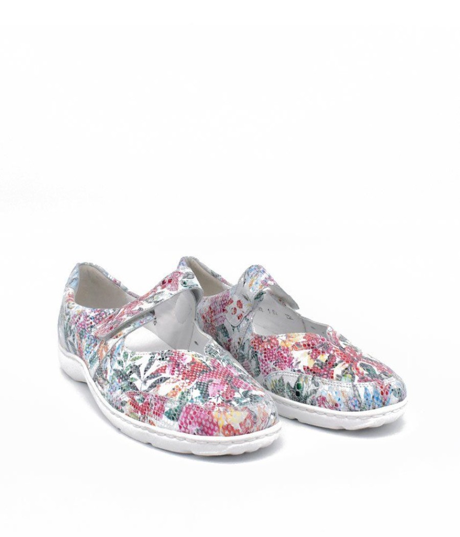 Waldlaufer Waldlaufer Pretty Floral Mary Jane Shoes Online