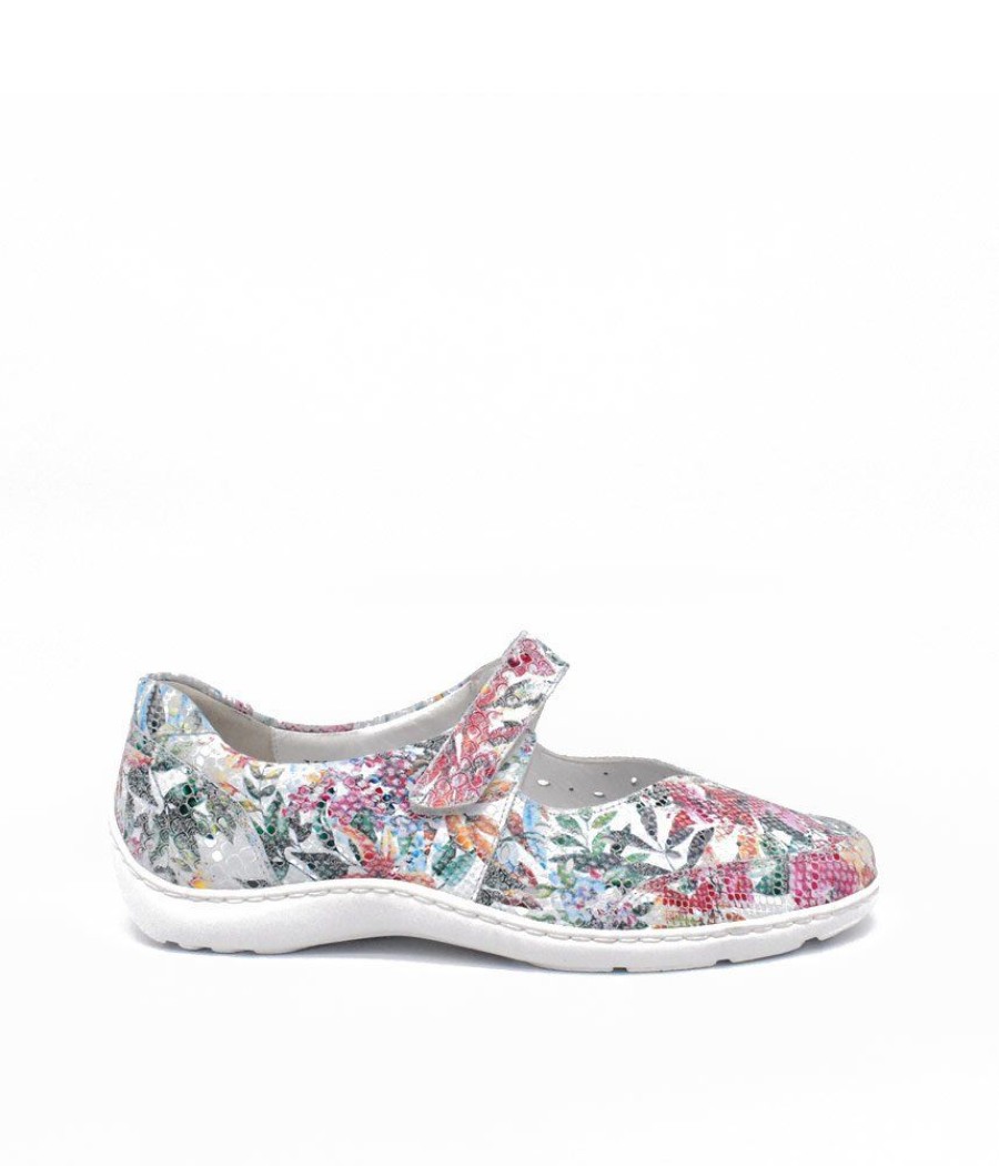 Waldlaufer Waldlaufer Pretty Floral Mary Jane Shoes Online