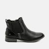 Mustang Mustang Cute Chelsea Style Black Ankle Boots Online