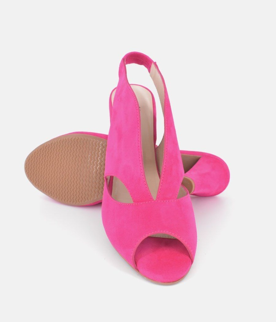 Cinderella Shoes Cinderella Shoes Fabulous Hot Pink Slingback Heels Wholesale