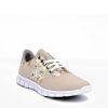 Cinderella Shoes Cinderella Vegan Pretty Floral Beige Trainers Wholesale