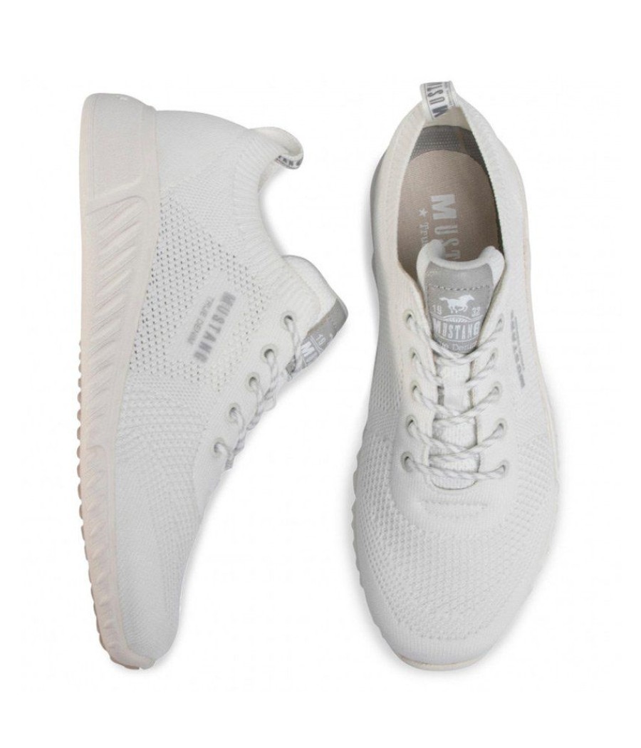 Mustang Mustang Trendy White Fashion Trainers Best