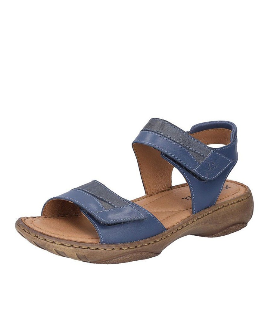 Josef Seibel Josef Seibel Jeans Blue Combi Ladies Sandal Best