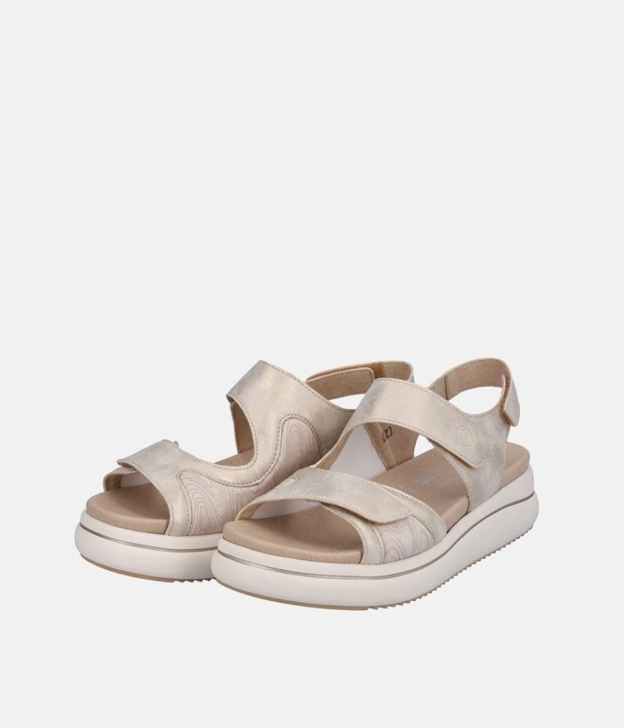 Remonte Remonte Sporty Stone Beige Sandals Online