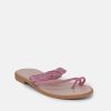 Glaritis Glaritis Barely There Pink Glitter Sandals Wholesale