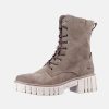 Mustang Mustang Taupe Platform Ankle Boots Clearance