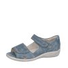 Waldlaufer Waldlaufer Denim Blue Wide Fitting Sandal Wholesale