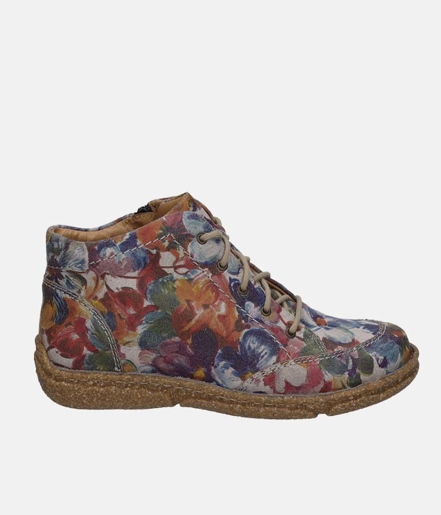 Josef Seibel Josef Seibel Pretty Floral Ankle Boots Best