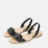 Ria Ria Elegant Black Abarca Sandal Hot