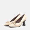 Brenda Zaro Brenda Zaro Stylish Beige Midi Heels Best